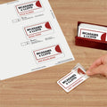 Avery Self-laminating ID Cards, White, 30 / Box, AVE5361