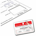 Avery Self-laminating ID Cards, White, 30 / Box, AVE5361