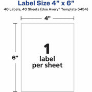 Avery® Removable ID Labels, 1 Pack