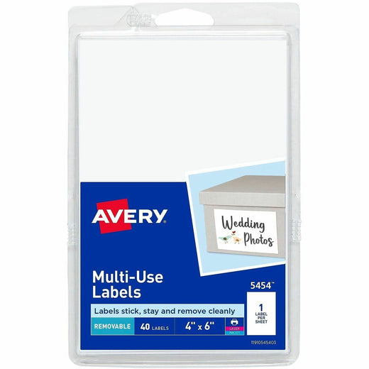Avery® Removable ID Labels, 1 Pack