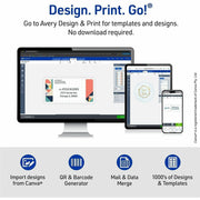Avery® Removable Print or Write Color Coding Labels, 1 Pack