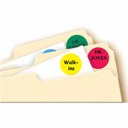 Avery® Removable Print or Write Color Coding Labels, 1 Pack