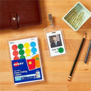 Avery® Removable Print or Write Color Coding Labels, 1 Pack