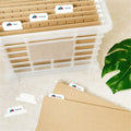 Avery Print/Write On Hanging File Tabs, Matte, White, 8.50" Width x 11" Length, 90 / Pack, AVE5567