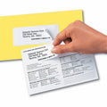 Avery Send & Reply Piggyback Labels, White, 240 / Pack, AVE5735
