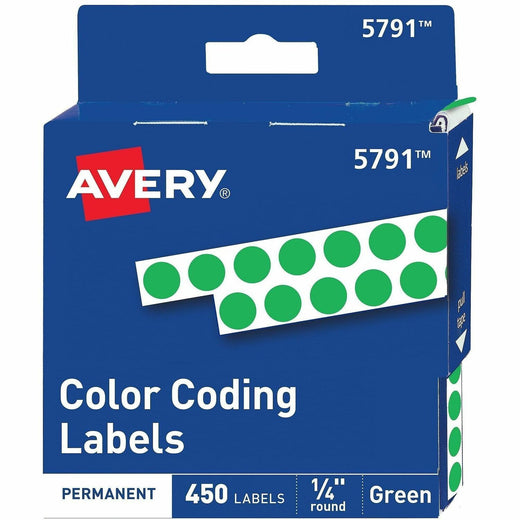 Avery® 1/4" Color-Coding Labels, 1 Pack