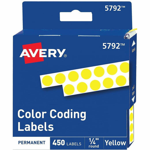 Avery® 1/4" Color-Coding Labels, 1 Pack