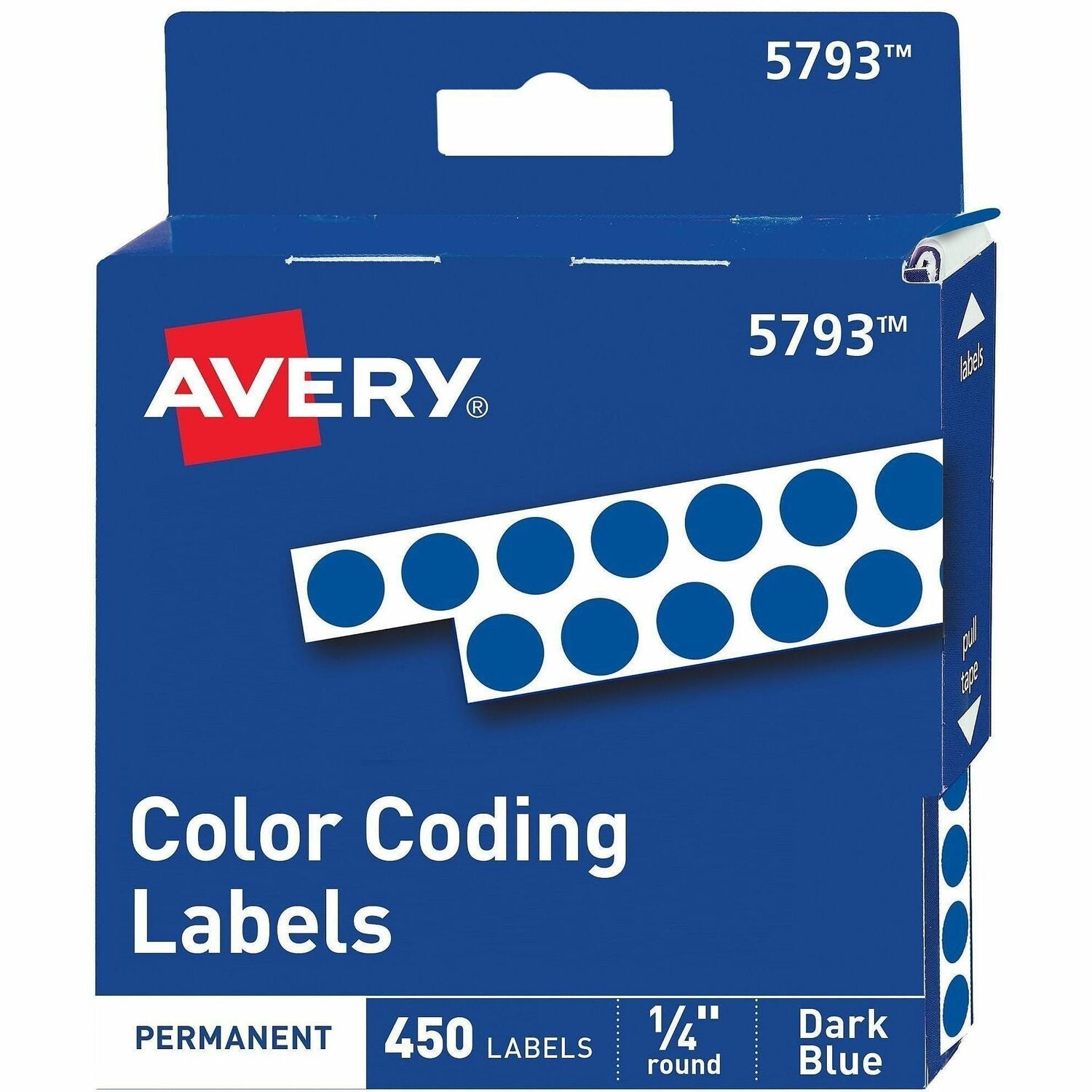 Avery® 1/4" Color-Coding Labels, 1 Pack