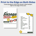 Avery Sure Feed Postcards, White, 6" x 4", 80 / Box, AVE5889