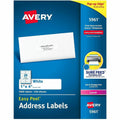Avery Easy Peel Address Labels, 1" x 4", 5,000 White Labels (5961), 5000 / Box, AVE5961