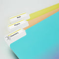 Avery TrueBlock File Folder Labels, Yellow, 1500 / Box, AVE5966