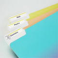 Avery TrueBlock File Folder Labels, Yellow, 1500 / Box, AVE5966