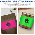 Avery 2"x4" Neon Shipping Labels, Sure Feed, 150 Labels (5978), Neon Yellow, 150 / Pack, AVE5978