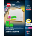 Avery Shipping Labels, Neon Yellow, 5 Pack, AVE5979