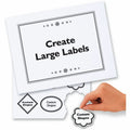Avery ID Label, White, 25 / Pack, AVE6465