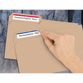 Avery Removable Laser/Inkjet Filing Labels, Yellow, 750 / Pack, AVE6466