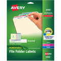 Avery Removable Laser/Inkjet Filing Labels, Yellow, 750 / Pack, AVE6466