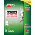 Avery TrueBlock ID Label, White, 100 / Pack, AVE6579