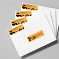 Avery Print-to-the-Edge Copier Address Labels, White, 1 Pack, AVE6870