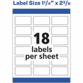 Avery Print-to-the-Edge Shipping Labels, White, 1 Pack, AVE6871