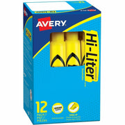 Avery® Desk Style Highlighters, 1 Dozen