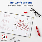 Avery® Marks A Lot Permanent Markers, 1 Dozen