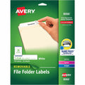 Avery Removable File Folder Labels, White, 750 / Pack, AVE8066