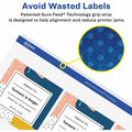 Avery White Shipping Labels, Sure Feed, 2" x 4", 200 Labels (8253), 200 / Pack, AVE8253