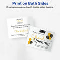 Avery Printable Postcards, 4.25" x 5.5", Glossy White (8383), 5 1/2" x 4 1/4", 100 / Pack, AVE8383