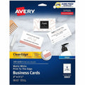 Avery Clean Edge Business Cards, 2" x 3.5", White, 160, 8 1/2" x 11", 160 / Pack, AVE8869
