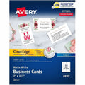 Avery Clean Edge Business Cards, White, 2" x 3 1/2", 1000 / Box, AVE8870
