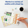 Avery Marks A Lot Large Desk-Style Permanent Markers, 1 Dozen, AVE08883