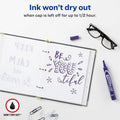 Avery Marks A Lot Large Desk-Style Permanent Markers, 1 Dozen, AVE08884