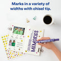 Avery Marks A Lot Large Desk-Style Permanent Markers, 1 Dozen, AVE08884