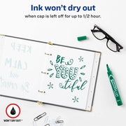 Avery® Marks A Lot Large Desk-Style Permanent Markers, 1 Dozen