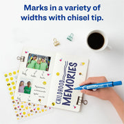 Avery® Marks A Lot Large Desk-Style Permanent Markers, 1 Dozen