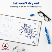 Avery® Marks A Lot Large Desk-Style Permanent Markers, 1 Dozen