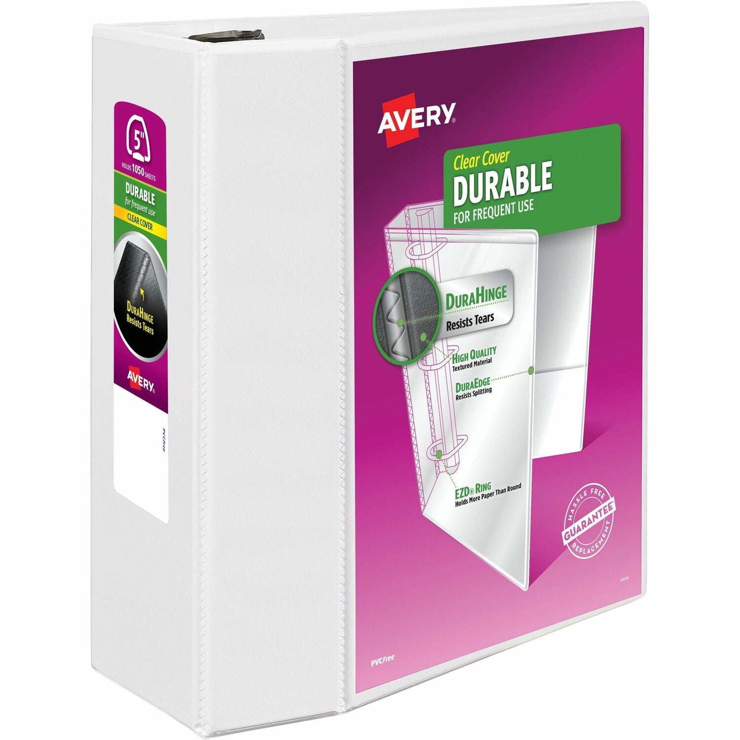 Avery® Durable View Binder - EZD Rings, 1 Each