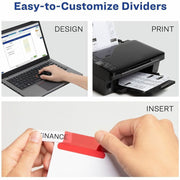 Avery® Big Tab Insertable Dividers - Reinforced Gold Edge, 1 Set