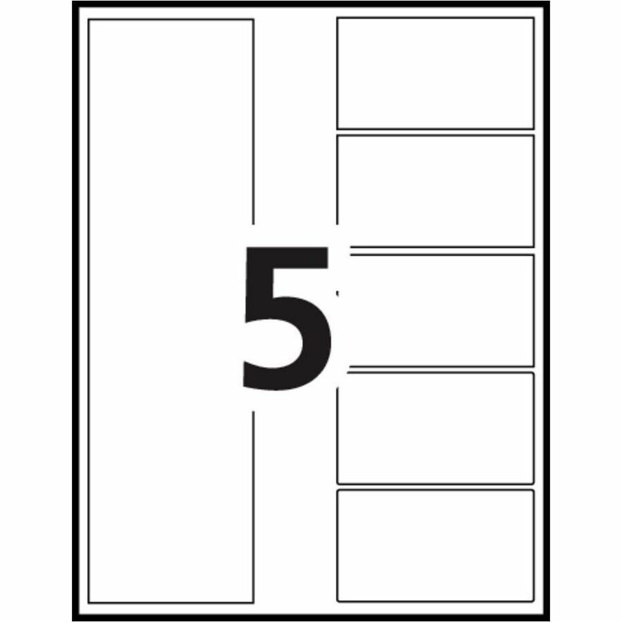 Avery Ready Index 5 Tab Dividers, Customizable TOC, 6 Sets (11187), 1 Pack