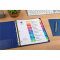 Avery Ready Index 15 Tab Dividers, Customizable TOC, 6 Sets (11197), White, 1 Pack, AVE11197
