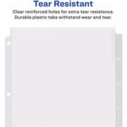 Avery® Big Tab Extra-Wide Insertable Dividers, 1 Set