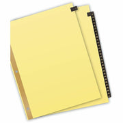 Avery® Preprinted Tab Dividers - Gold Reinforced Edge, 1 Set