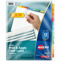 Avery Index Maker Index Divider, White, 1 Pack, AVE11405