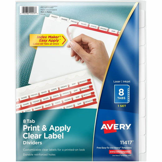 Avery® Index Maker Index Divider, 1 Set