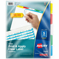 Avery Index Maker Index Divider, White, 1 Pack, AVE11418