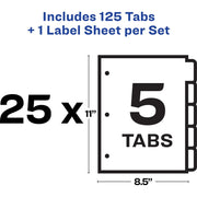 Avery® Index Maker Index Divider, 1 Box