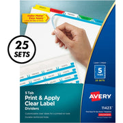 Avery® Index Maker Index Divider, 1 Box