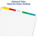 Avery Index Maker Index Divider, White, 1 Box, AVE11423