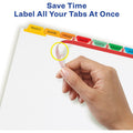 Avery Index Maker Index Divider, White, 1 Box, AVE11424